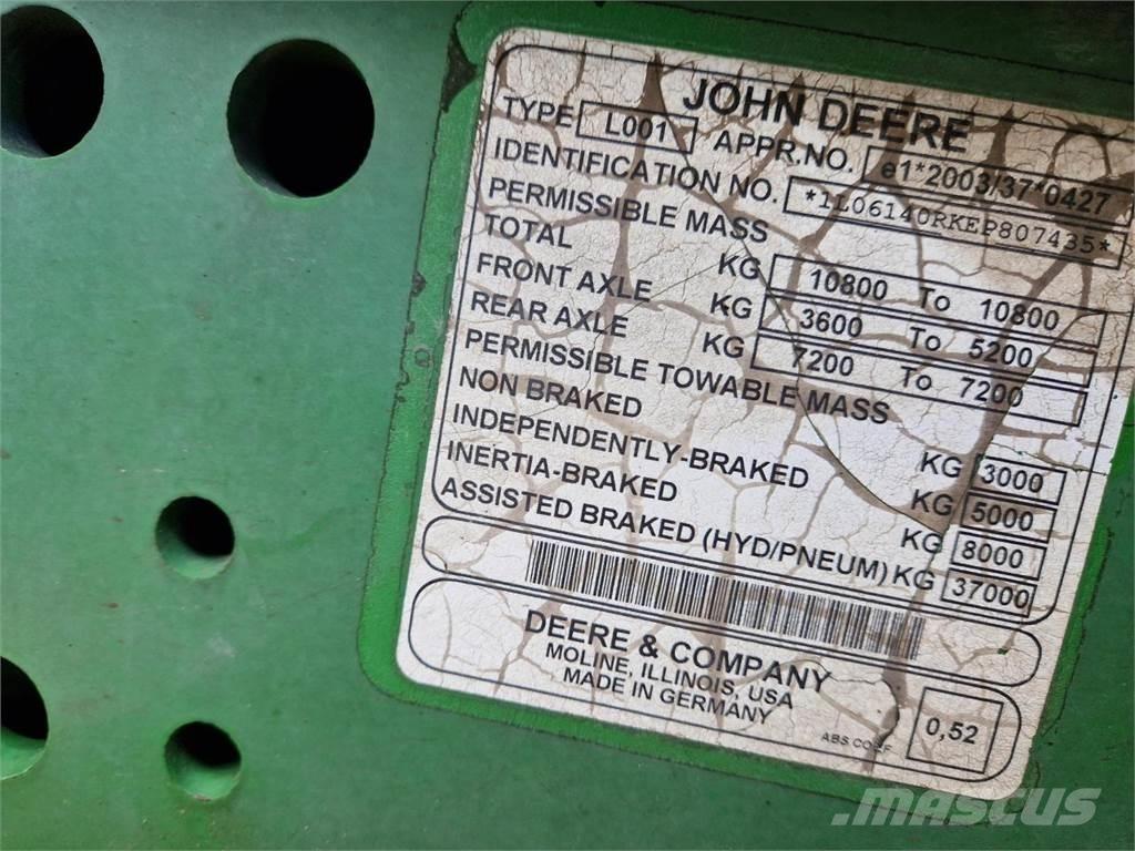 John Deere 6140R 트랙터