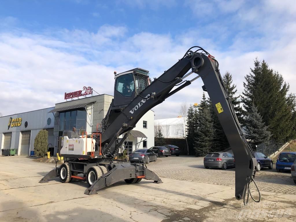 Volvo EW240EMH 폐기물/산업 처리기