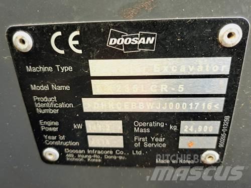 Doosan DX235LCR-5 대형 굴삭기 29톤 이상