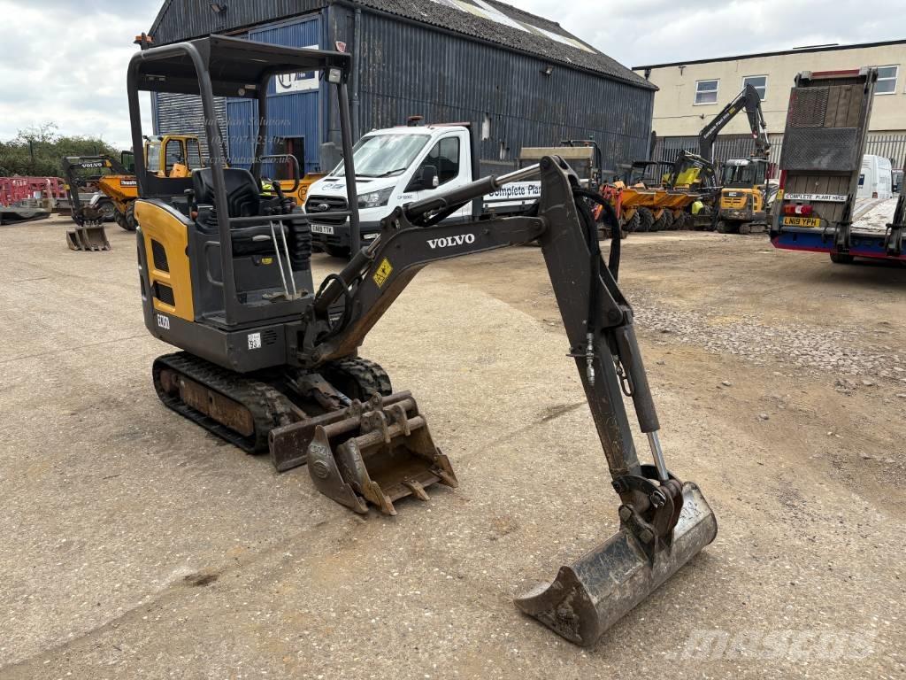 Volvo EC 15 D 소형 굴삭기 7톤 미만