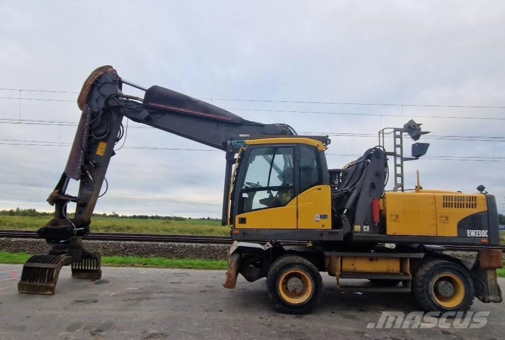 Volvo EW 230 C  휠 굴삭기