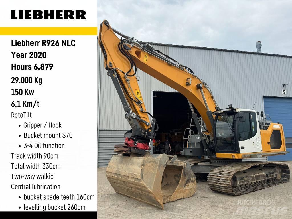 Liebherr R 926 LC 대형 굴삭기 29톤 이상