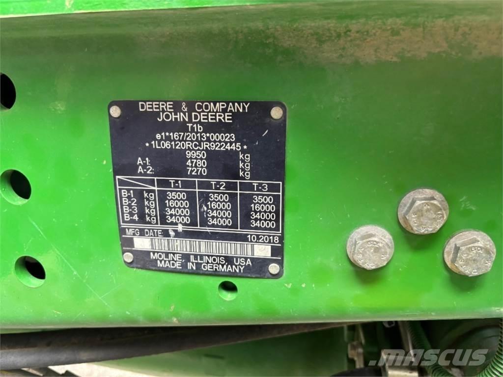 John Deere 6120R 트랙터