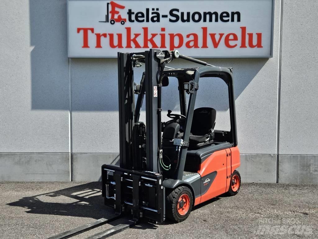 Linde E16P-02 전동 지게차