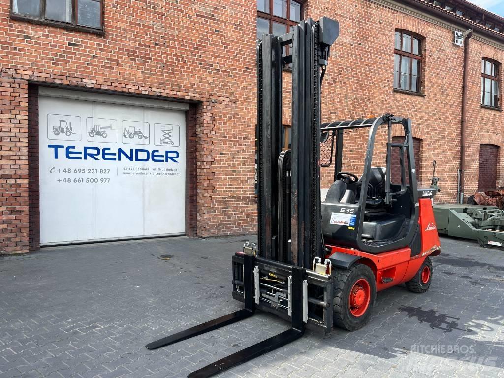 Linde E 35 P 전동 지게차