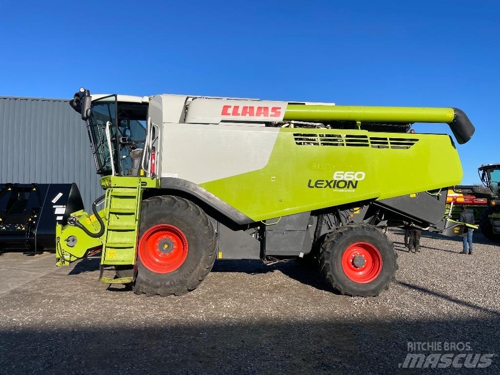 CLAAS Lexion 660 콤바인 수확기