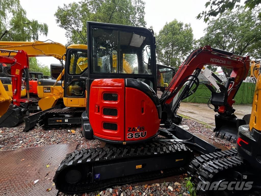 Hitachi ZX 35 U 소형 굴삭기 7톤 미만