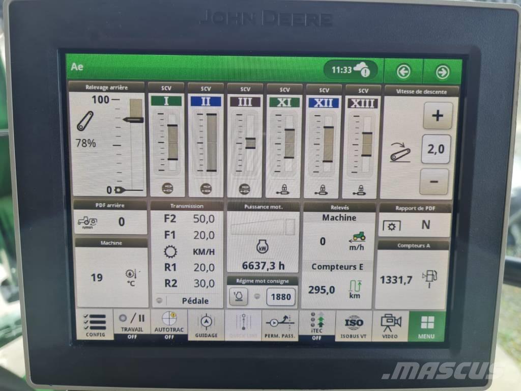 John Deere 6130 R 트랙터