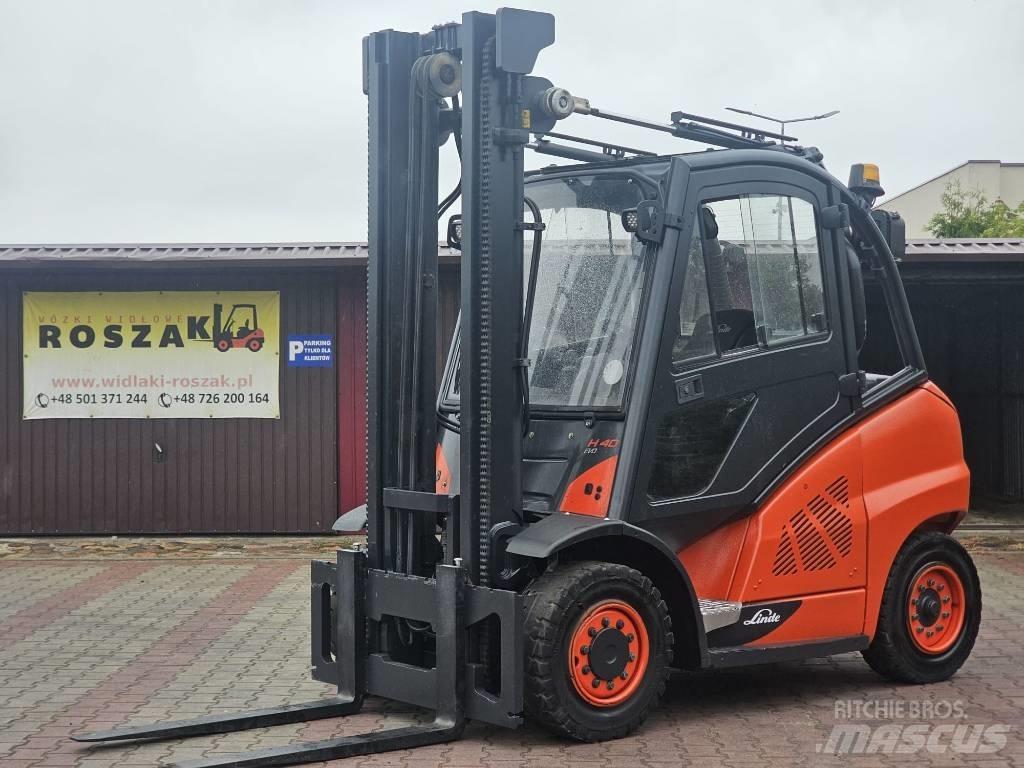 Linde H40D-02 디젤 지게차