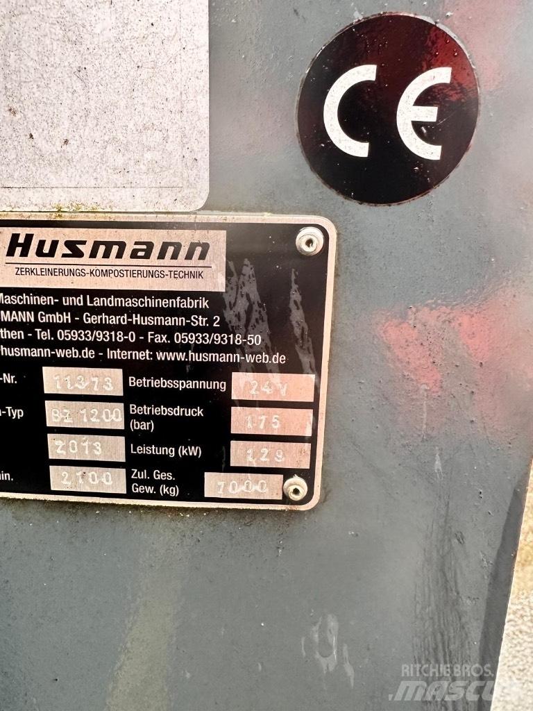 Husmann BZ1200 목재 쪼개기 및 절단기