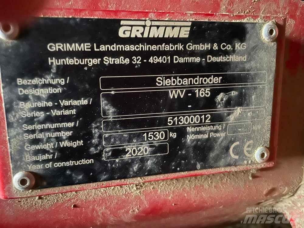 Grimme WV 165 농기계 - 기타