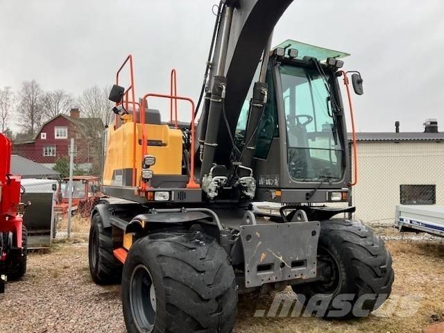 Volvo EW 160 E  휠 굴삭기