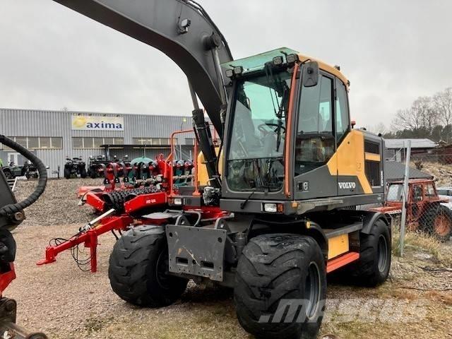 Volvo EW 160 E  휠 굴삭기