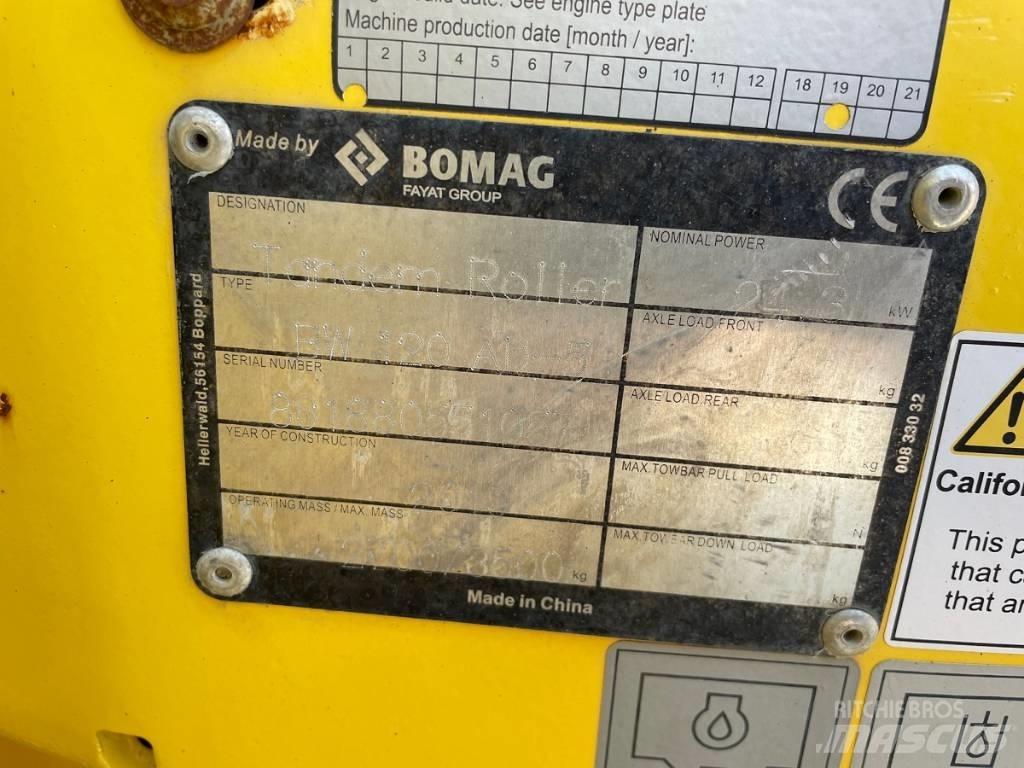 Bomag BW 120 AD-5 트윈 드럼 롤러