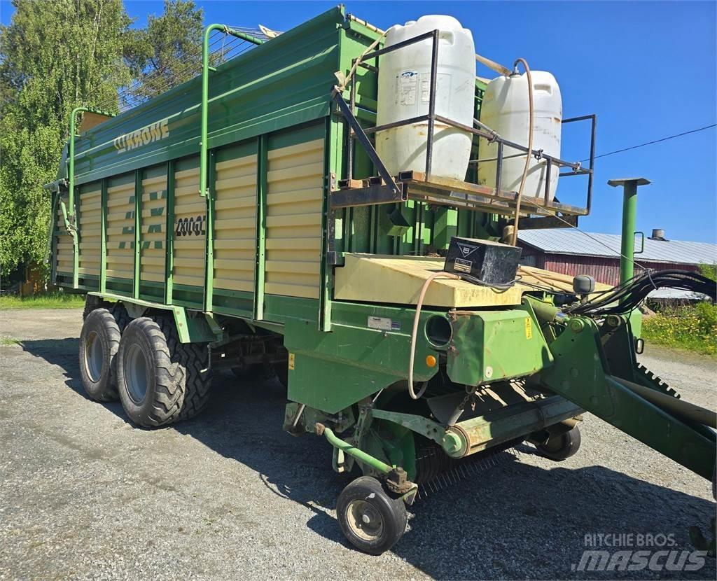 Krone AX 280 GL 자동 적재 트레일러