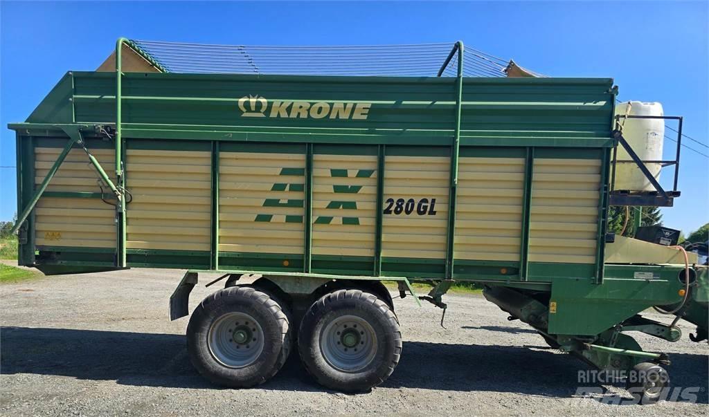 Krone AX 280 GL 자동 적재 트레일러