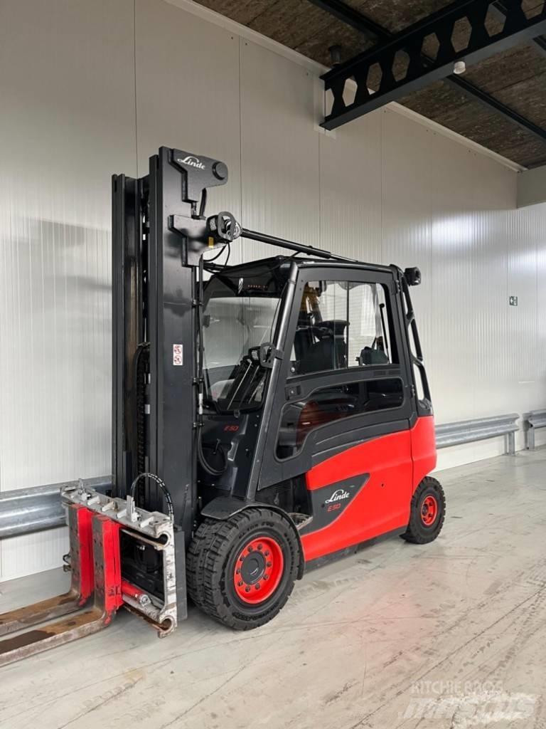 Linde E 50 전동 지게차