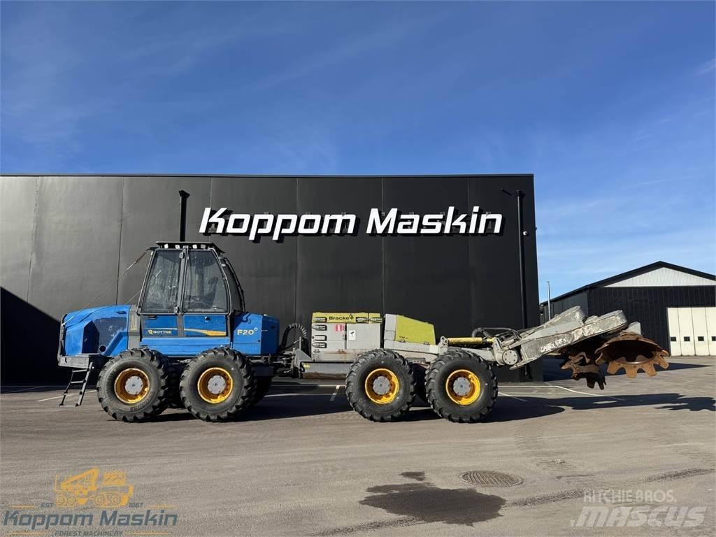 Rottne F20D Bracke 원목 포워더
