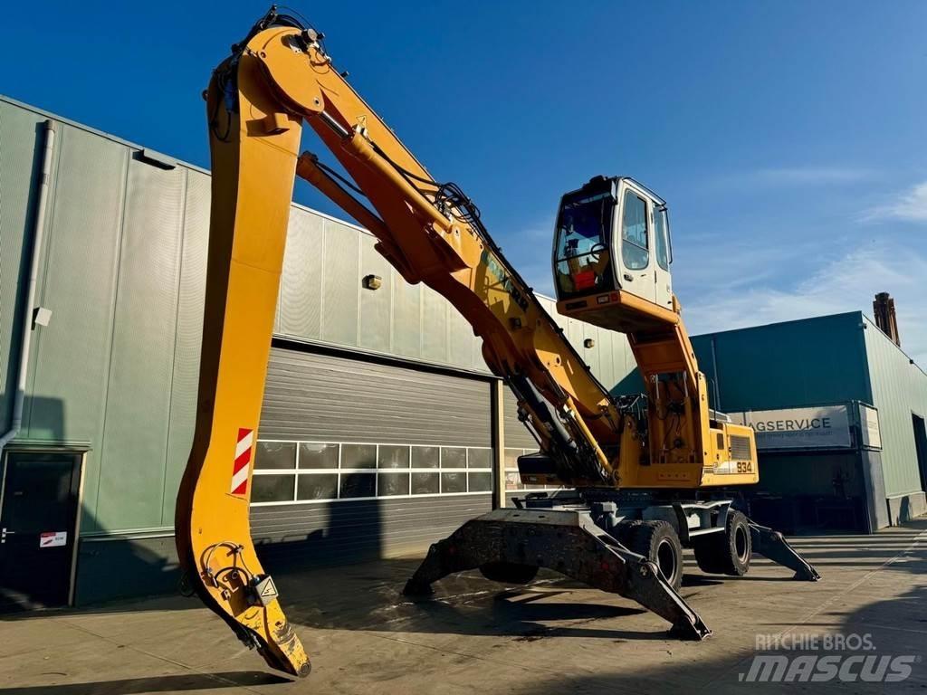 Liebherr A 934 C 폐기물/산업 처리기