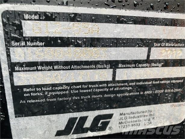 JLG G 12-55 A 텔러 핸들러