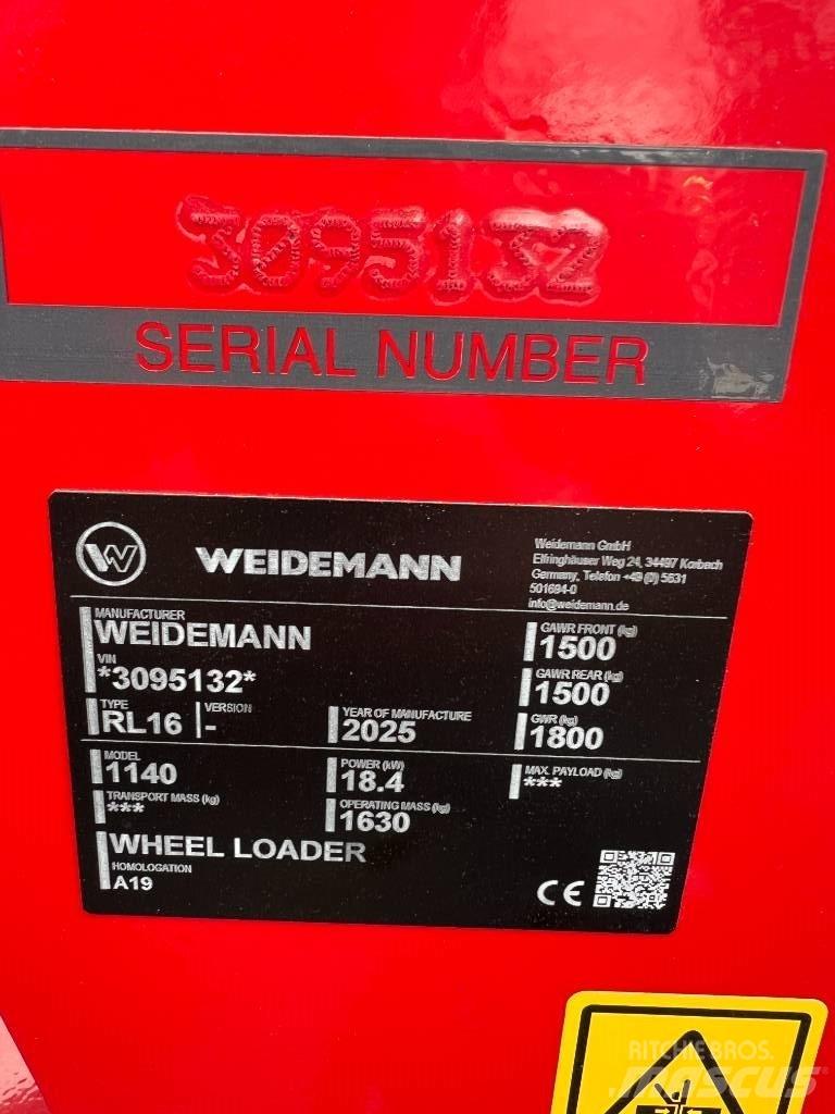 Weidemann 1140 다목적 로더