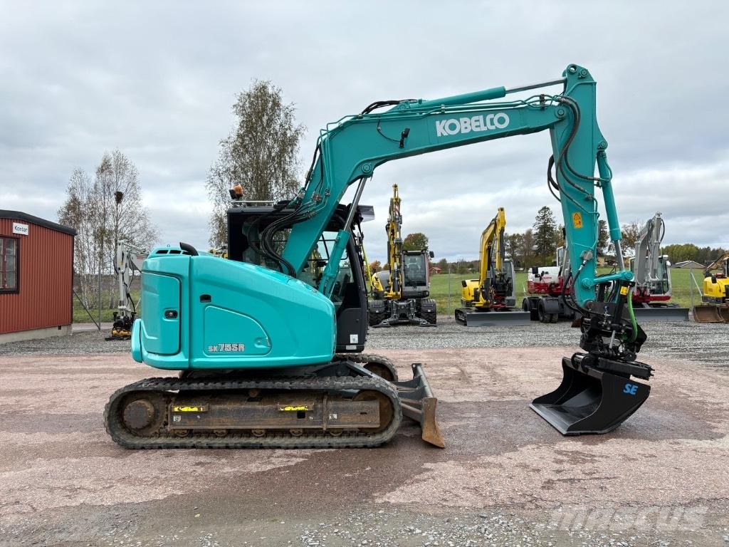 Kobelco SK75SR-7 중형굴삭기 7톤-28톤