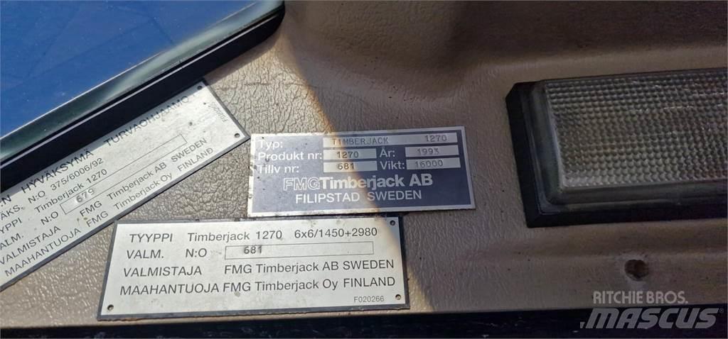 Timberjack 1270 원목 하베스터