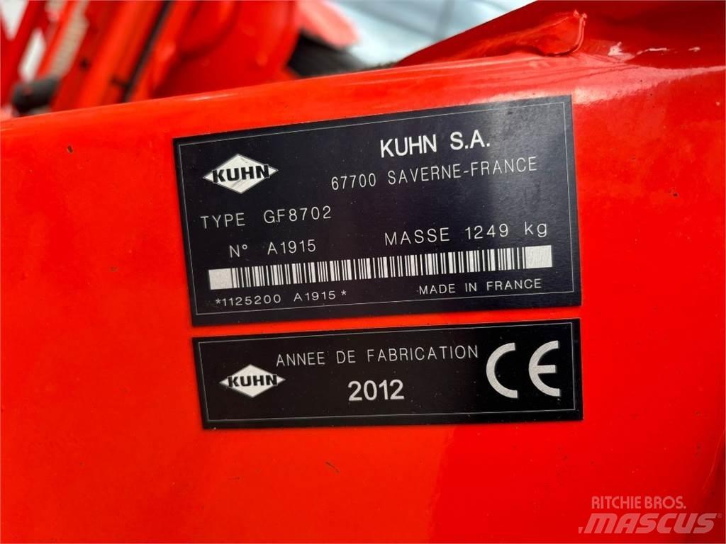 Kuhn GF 8702 갈퀴 및 테더