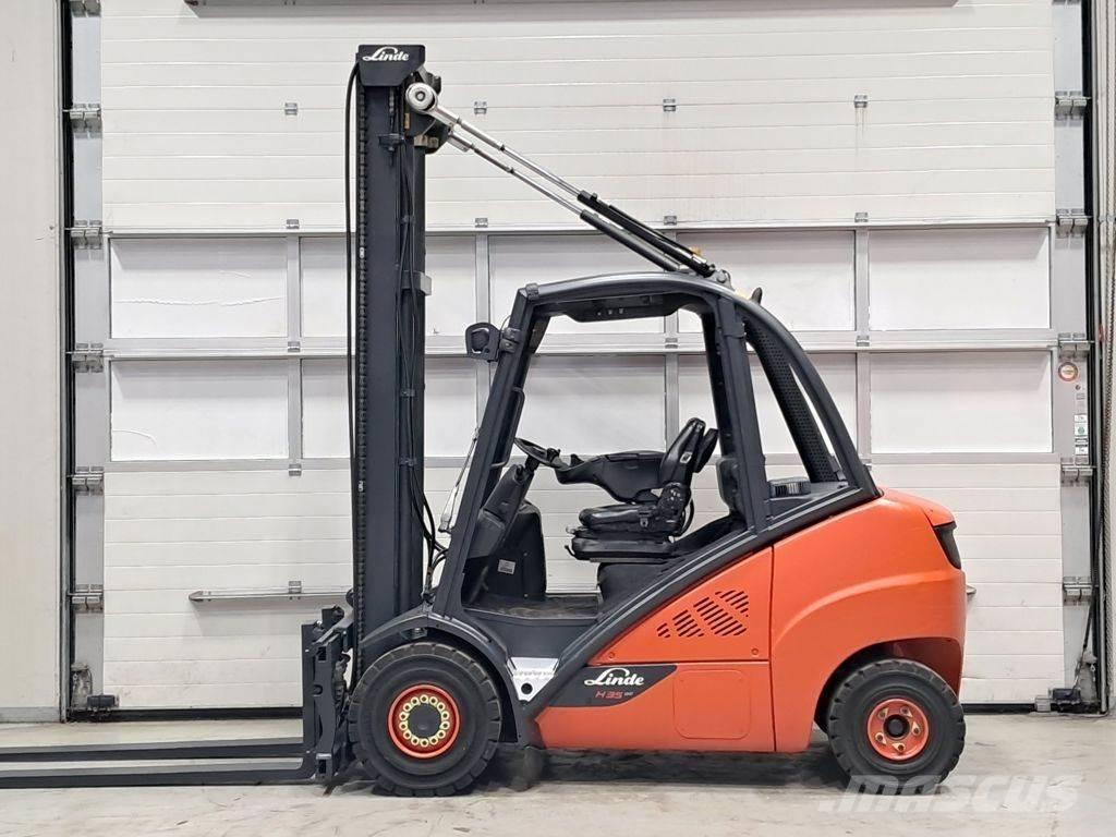 Linde H35D-02 디젤 지게차