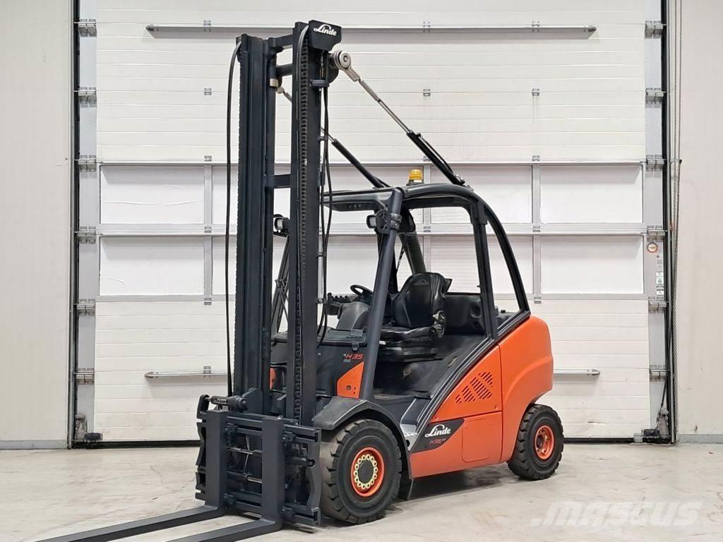 Linde H35D-02 디젤 지게차