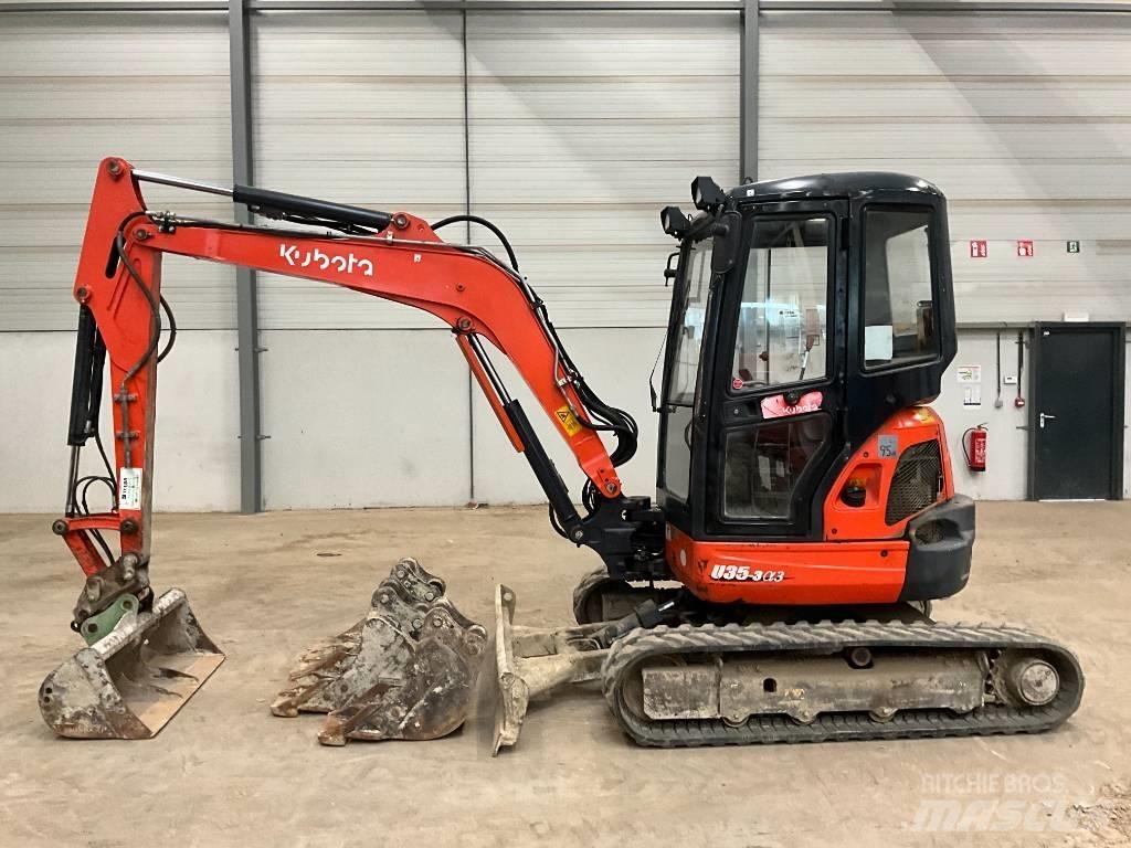 Kubota U 35-3 A 3 소형 굴삭기 7톤 미만