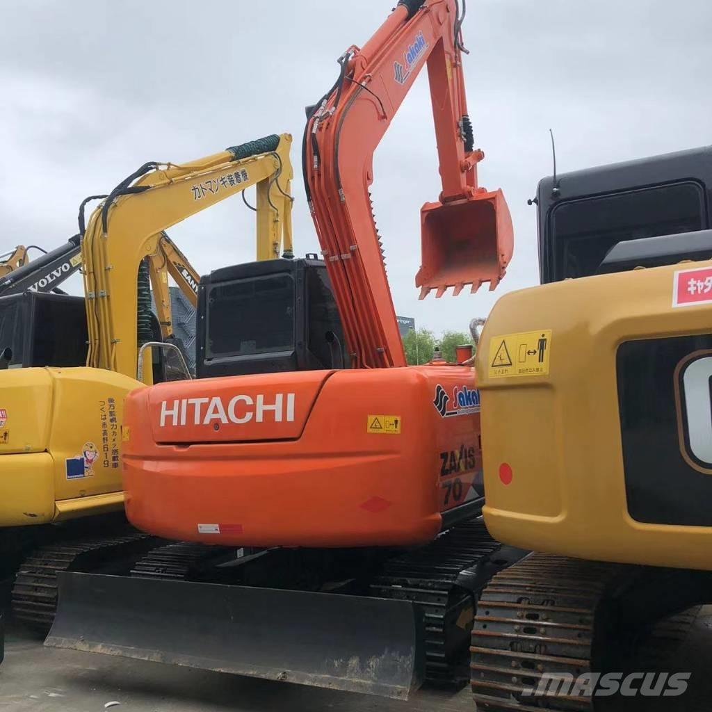 Hitachi ZX 70 소형 굴삭기 7톤 미만