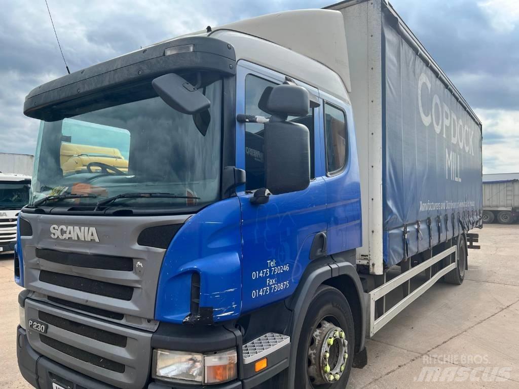 Scania P 230 커튼사이더 트럭