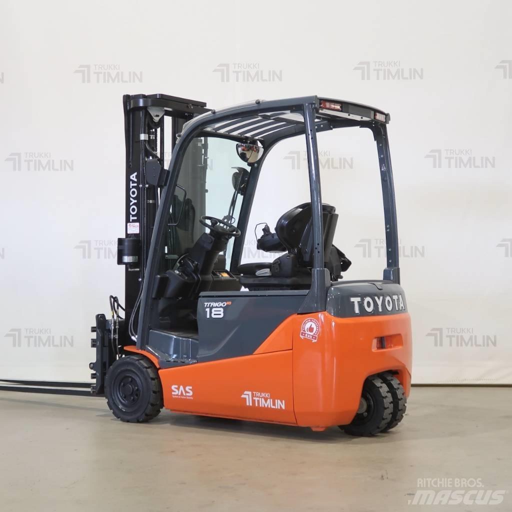 Toyota 8FBE18T 전동 지게차