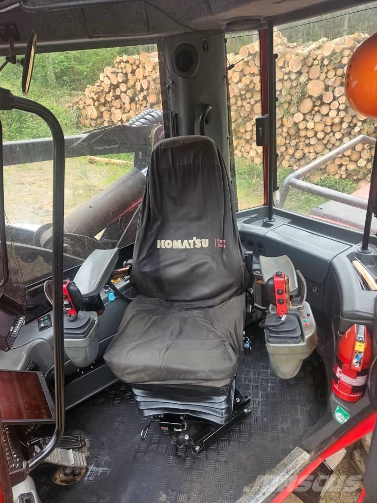 Komatsu 911.5 원목 하베스터