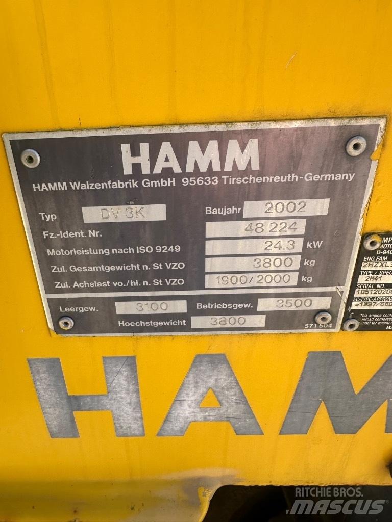 Hamm DW3 tromble 기타 롤러