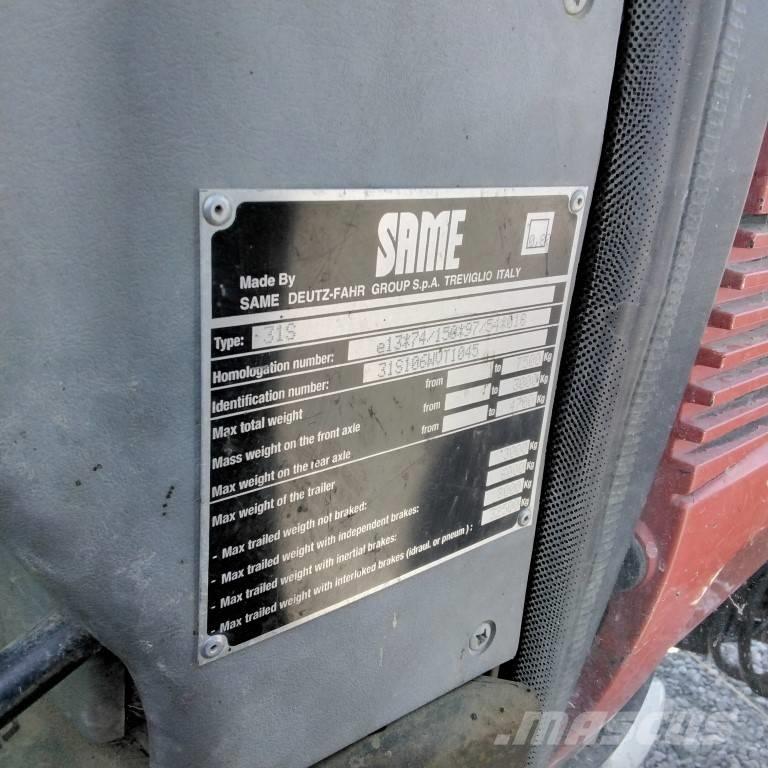 Same Silver 110 트랙터