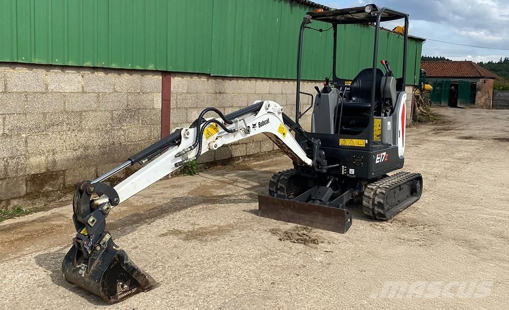 Bobcat E 17z 소형 굴삭기 7톤 미만