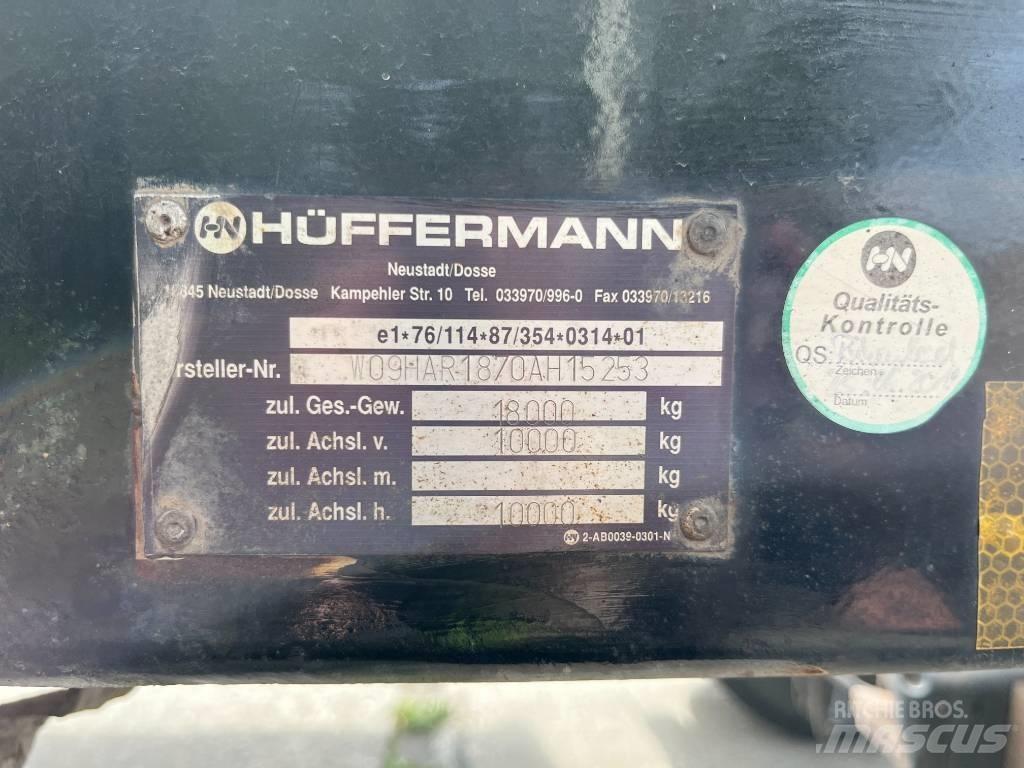 Hüffermann HAR 18.70 컨테이너 트레일러