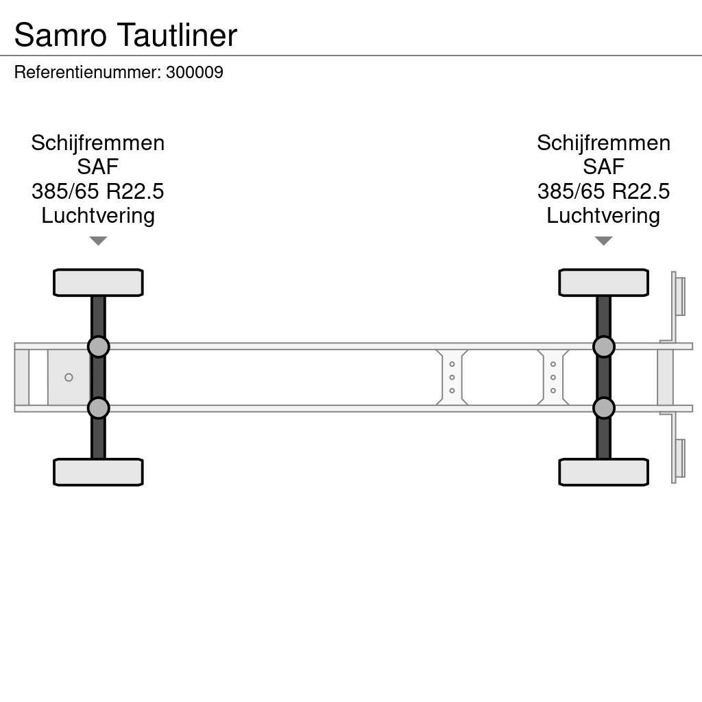 Samro Tautliner 커튼사이더 세미 트레일러