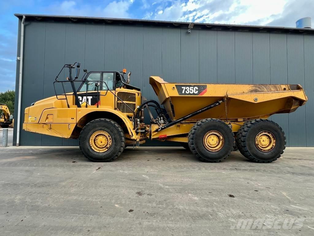 CAT 735C 연결식 홀러
