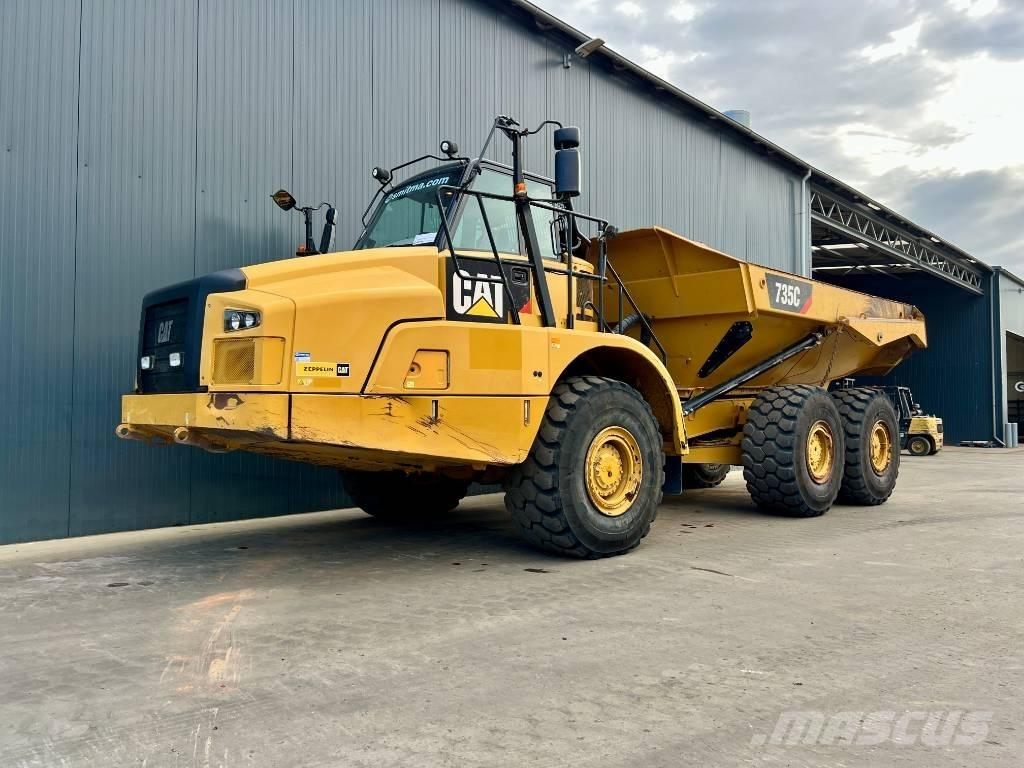 CAT 735C 연결식 홀러