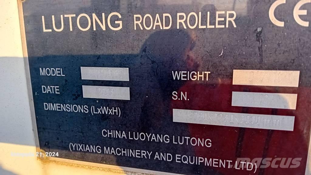 Lutong LTP 1016 공기 타이어 롤러