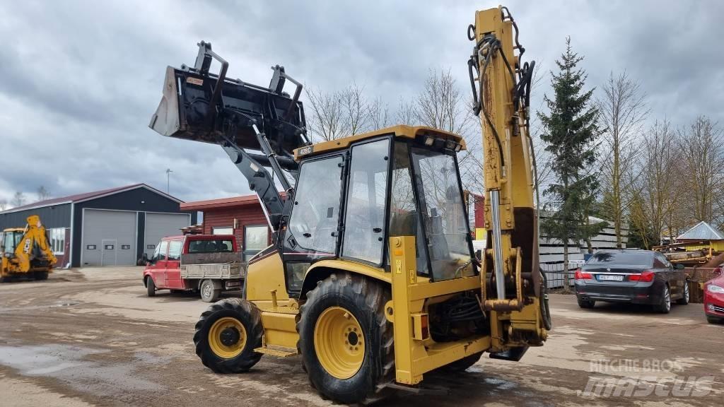 CAT 428 C Turbo 백호로더