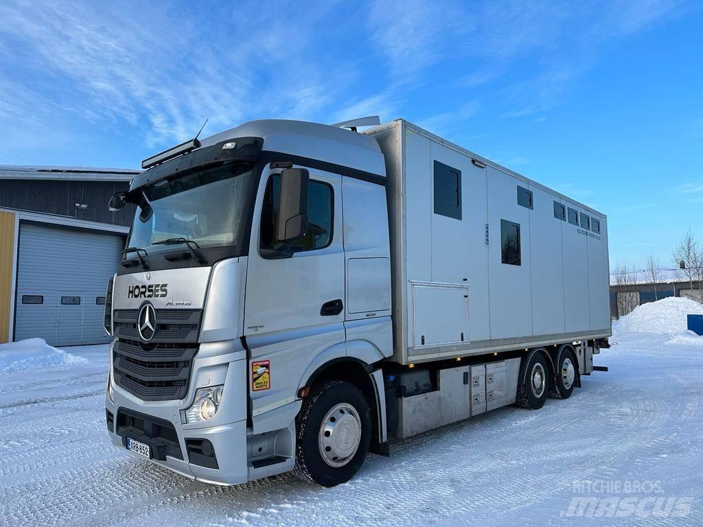 Mercedes-Benz Actros 가축 운반용 트럭