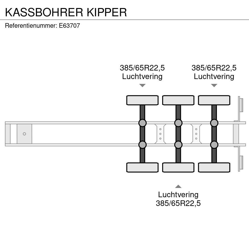 Kässbohrer KIPPER 티퍼 세미 트레일러