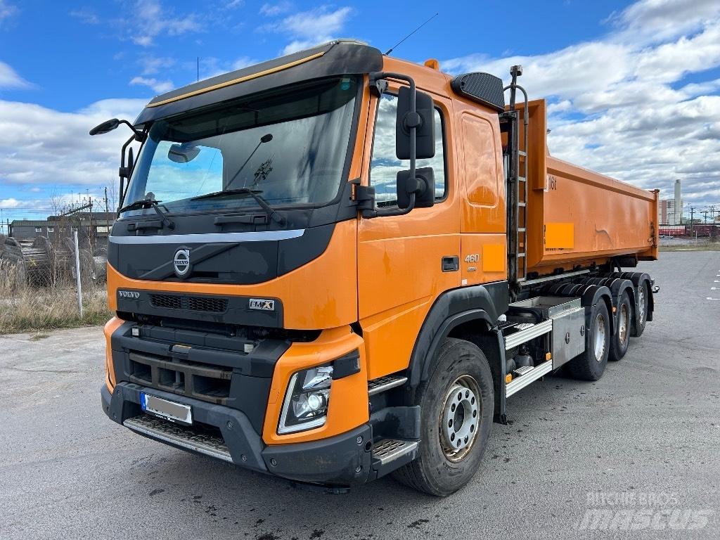 Volvo FMX 460 8x4 훅 리프트 트럭