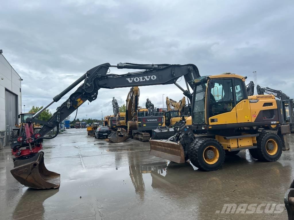 Volvo EW160D  휠 굴삭기