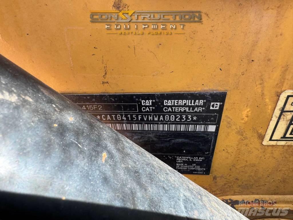 CAT 415F 2 백호로더