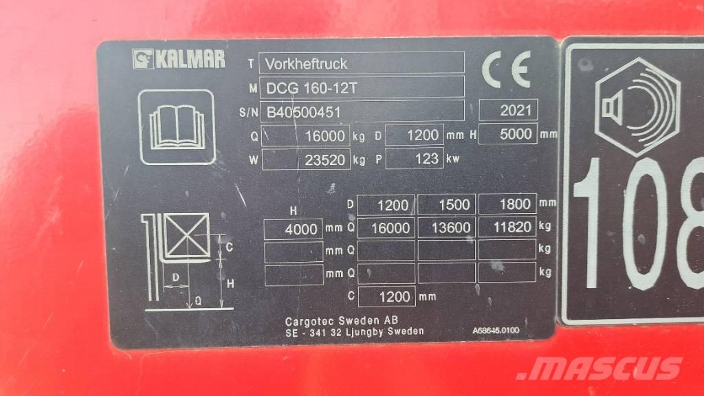 Kalmar DCG160-12T 건설 장비 - 기타